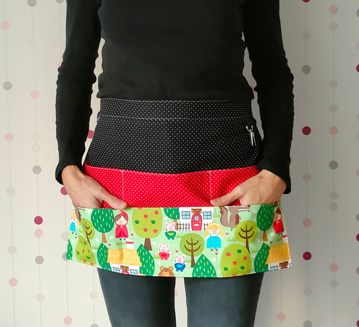 Delantal bosque de cuento