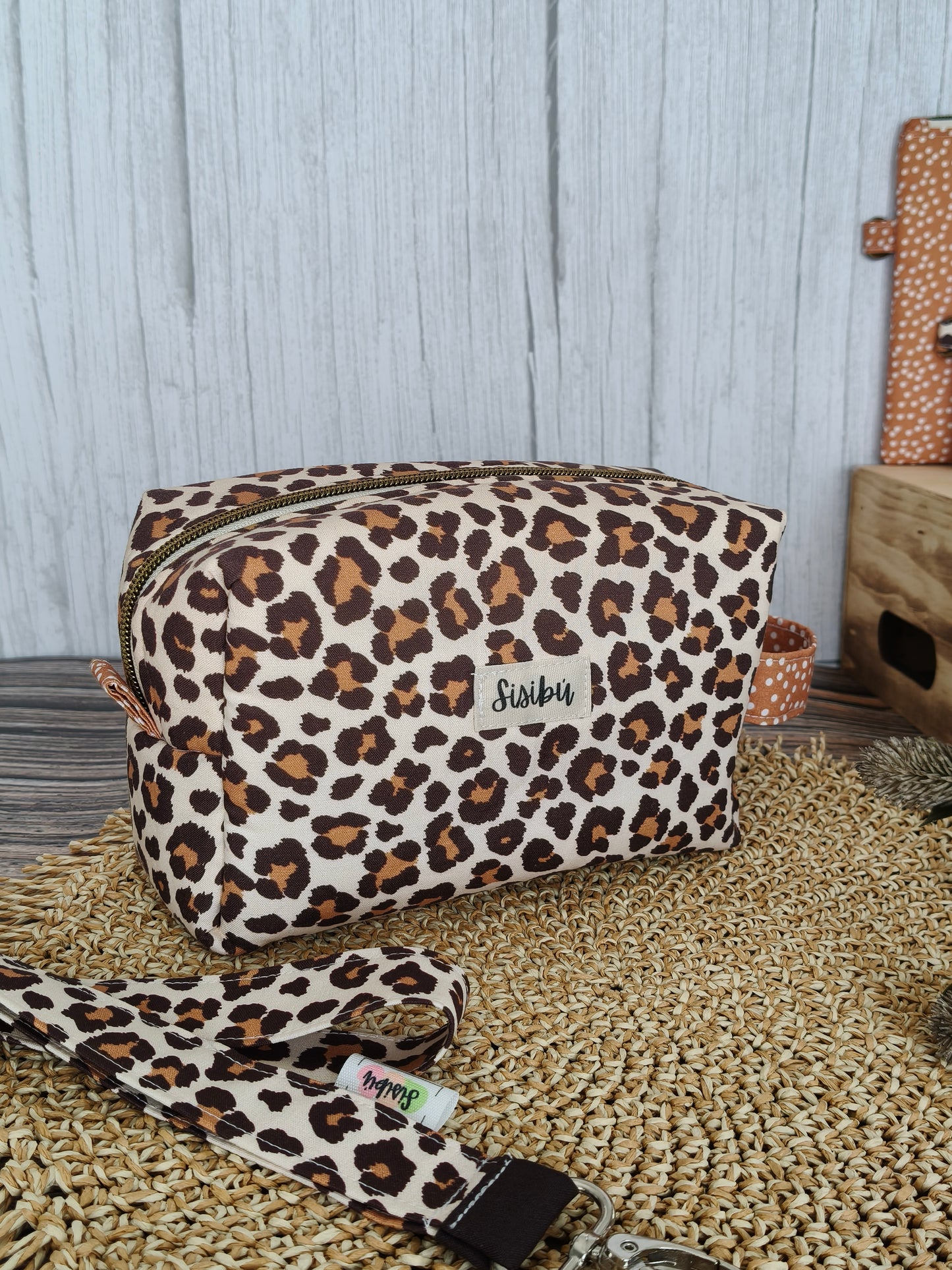 Neceser box animal print
