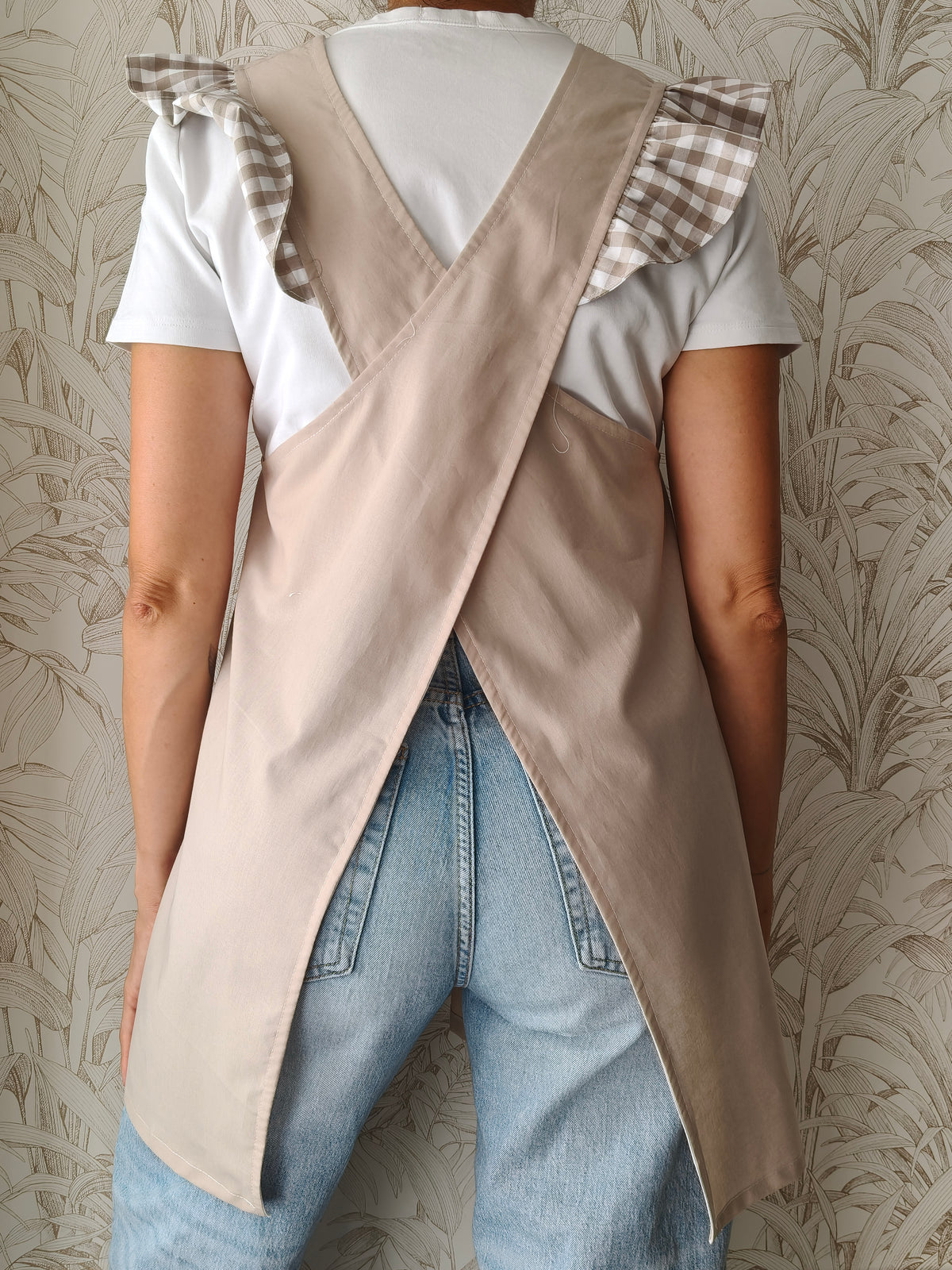 Pichi maestra cruzado anís beige