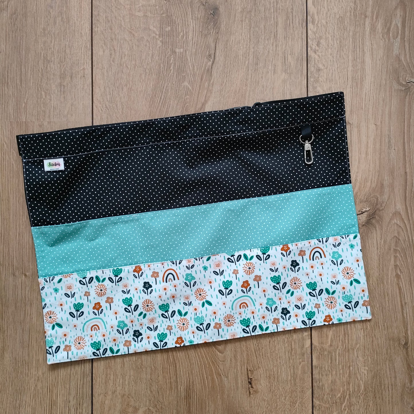 Delantal flores primavera