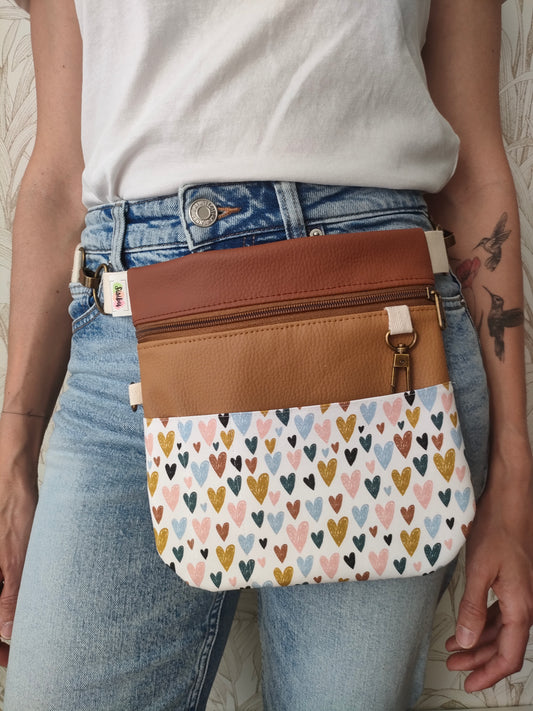 Riñonera Mini Poppins heart