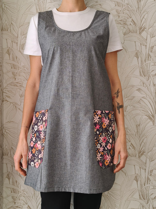 Pichi cruzado peonía negro