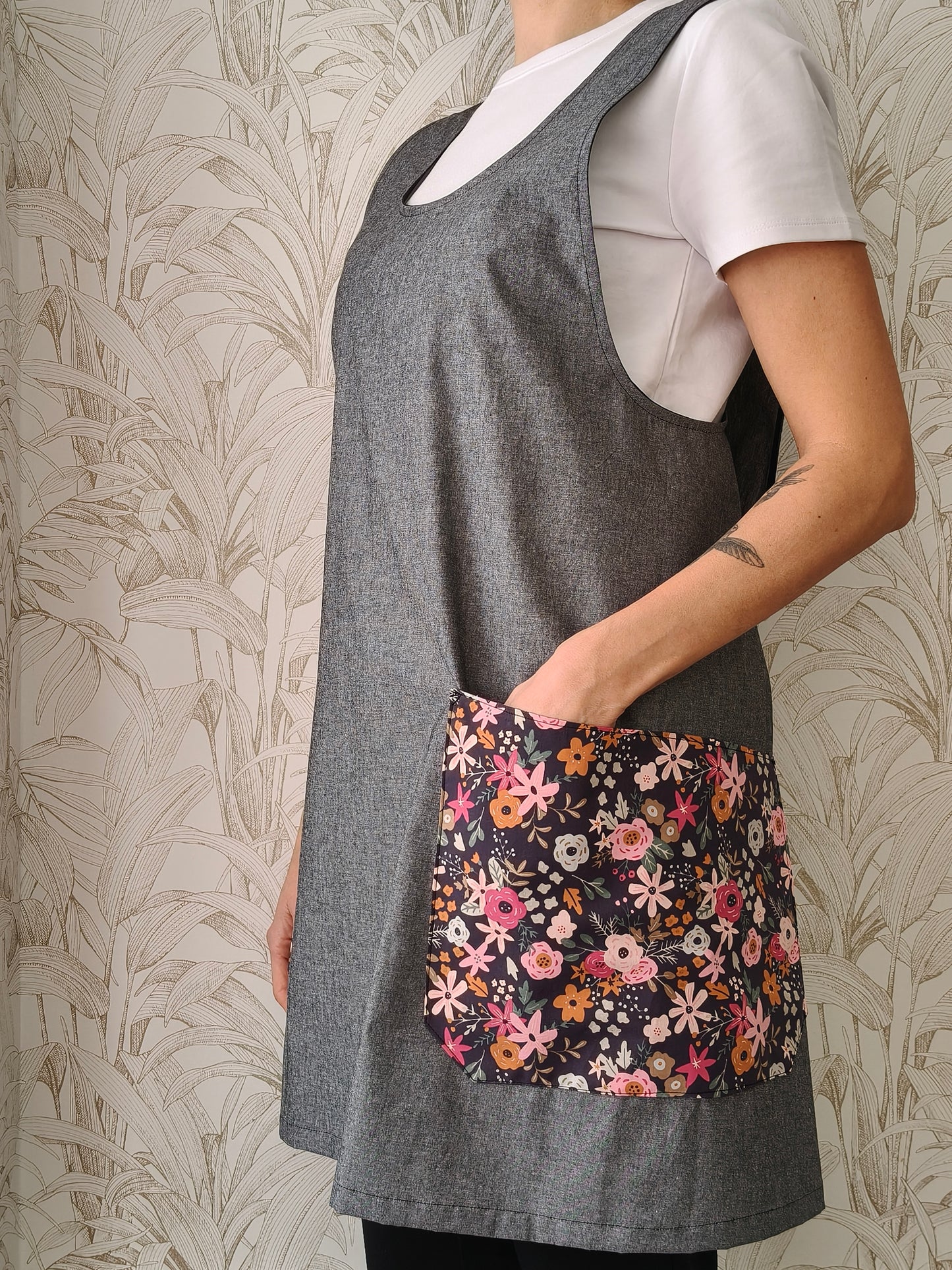 Pichi cruzado peonía negro