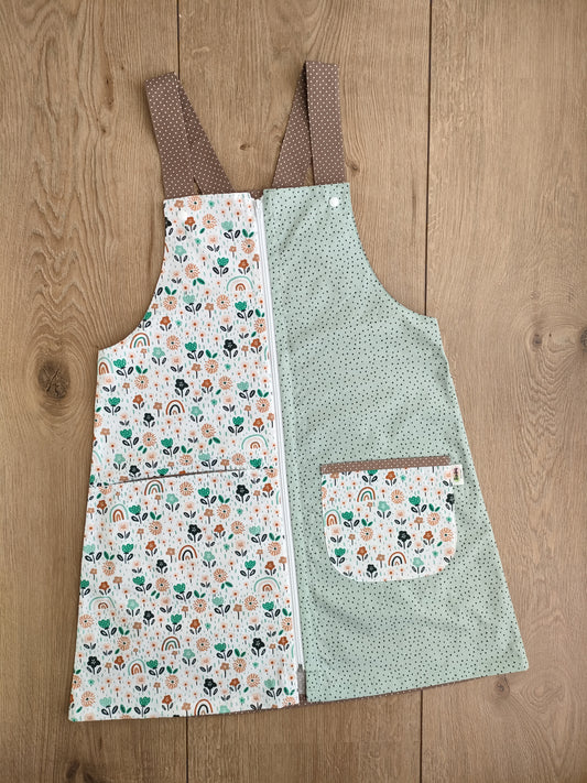 Pichi flores y arcoiris