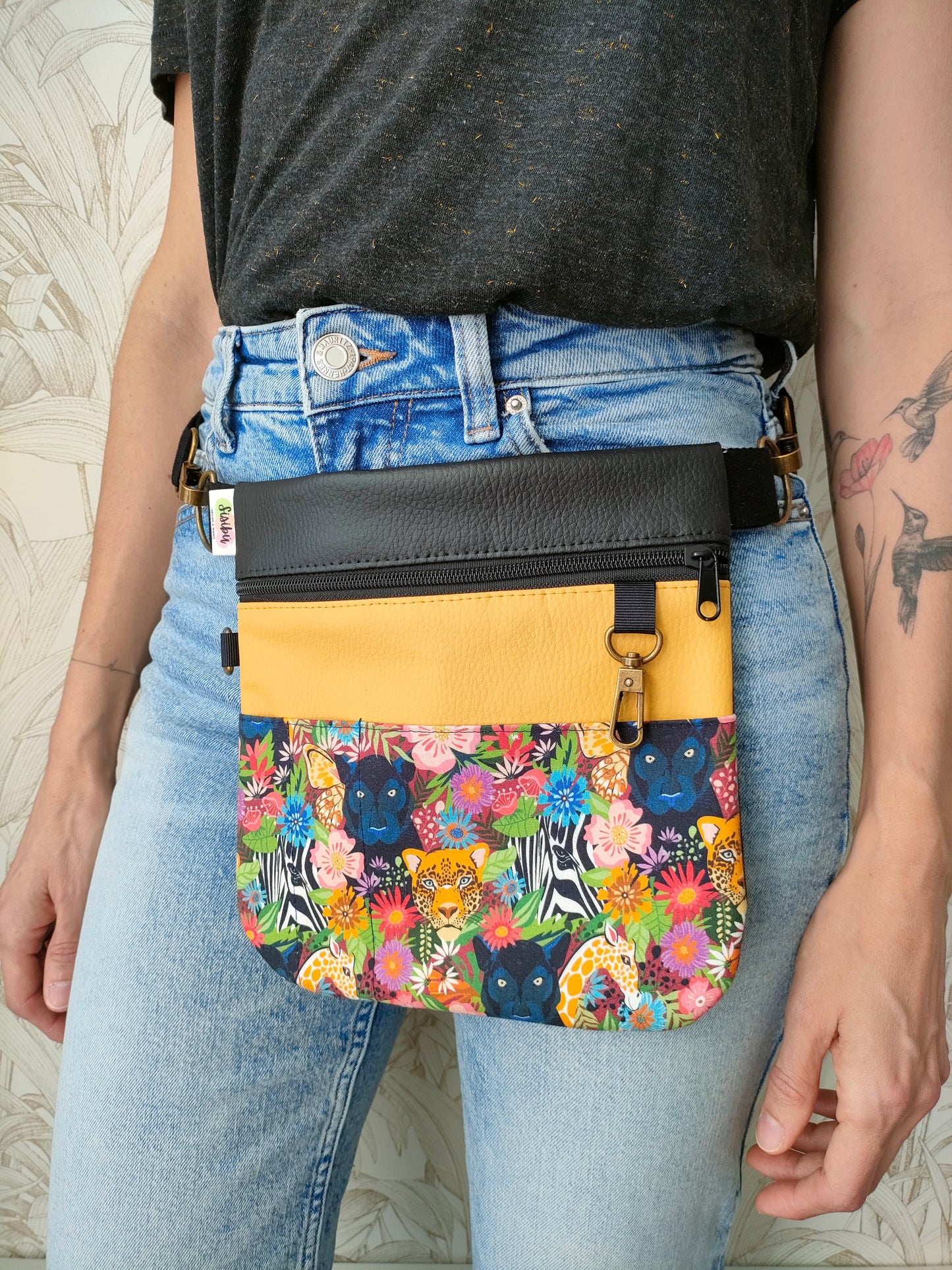 Riñonera Mini Poppins selva