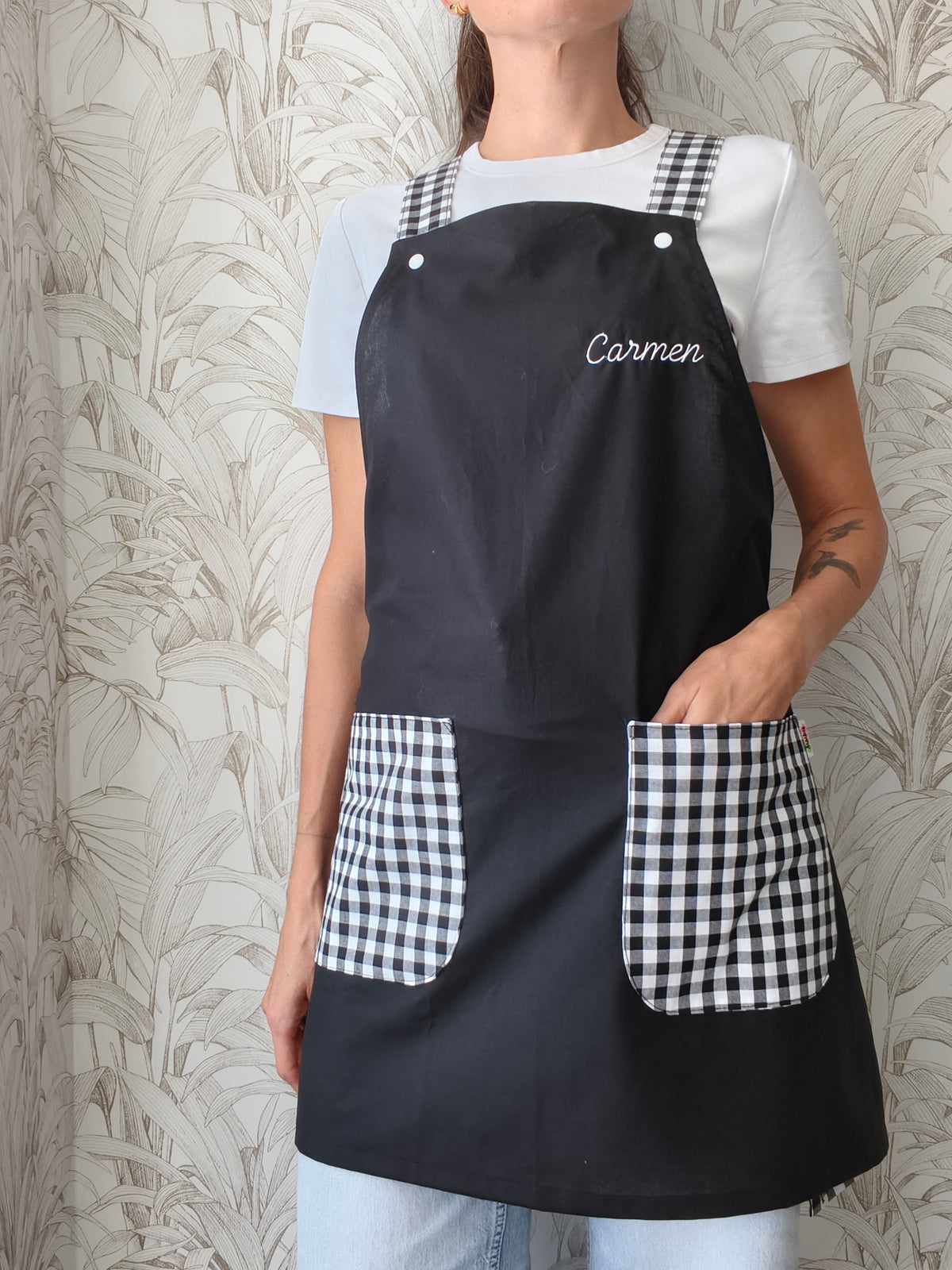 Estola para maestra vichy black