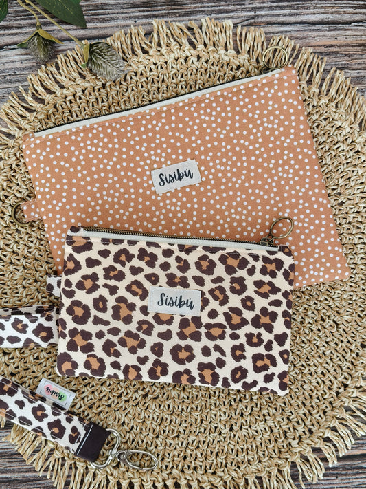 Neceser plano animal print